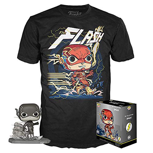 DC Comics Funko POP! Figur + T-Shirt Set - The Flash by Jim Lee (M) von Funko