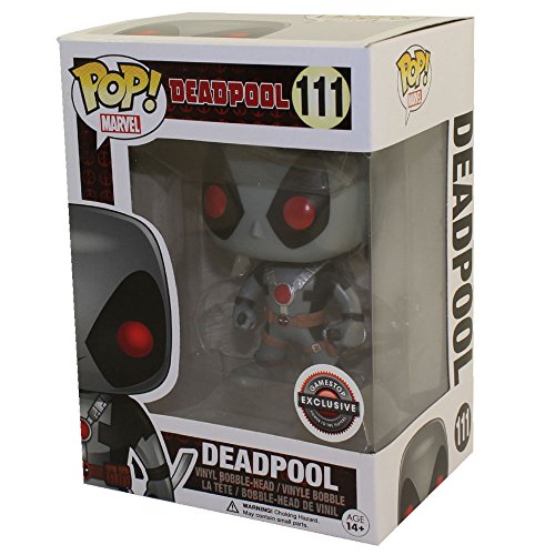 Funko Deadpool Deadpool (X-Force Costume) Vinyl Bobble-Head 111 Sammelfigur Standard von Funko