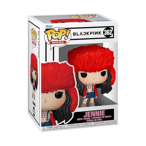 Funko Pop! Rocks: Blackpink - Jennie - Vinyl-Sammelfigur - Geschenkidee - Offizielle Handelswaren - Spielzeug Für Kinder und Erwachsene - Music Fans - Modellfigur Für Sammler und Display von Funko