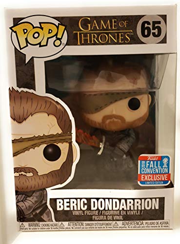 FunKo POP! Fernsehen: Game of Thrones - Beric Dondarrion mit Flammenschwert 2018 Fall Convention Exclusive von Funko