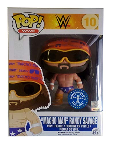 FunKo – pdf00005609 – Pop – WWE – Randy Savage – Ooh Yeah 10 – Schwarz/Grau von Funko