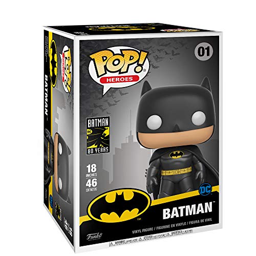 Funko POP! Heroes: DC - 18" Batman - DC Comics - Vinyl-Sammelfigur - Geschenkidee - Offizielle Handelswaren - Spielzeug Für Kinder und Erwachsene - Comic Books Fans - Modellfigur Für Sammler von Funko