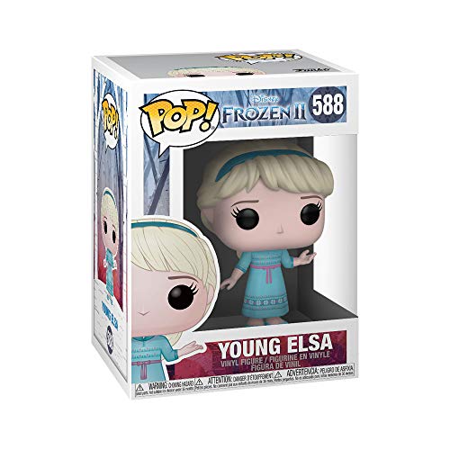 Funko Pop! Disney: Frozen 2 - Young ELSA - die Eiskönigin - Vinyl-Sammelfigur - Geschenkidee - Offizielle Handelswaren - Spielzeug Für Kinder und Erwachsene - Movies Fans - Modellfigur Für Sammler von Funko