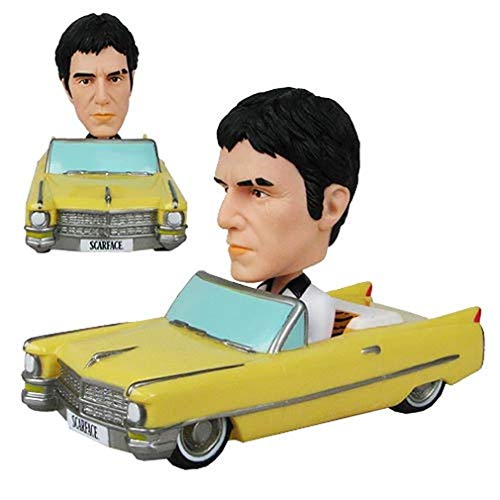 Funko 019554 Scarface Tony Montana und Cadillac Wacky Wobbler Rides von Funko