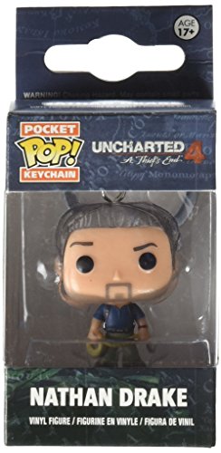 Funko 10299-PDQ Schlüsselanhänger Figur "Uncharted: Nathan Drake" von Funko