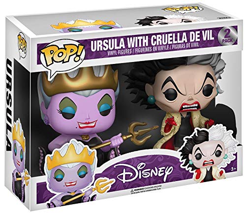 Funko 10870 – Disney-Figuren, Ursula und Cruella De Vil von Funko