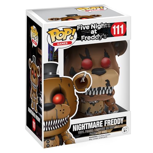 Funko POP! Games: Five Nights At Freddy's (FNAF) - Nightmare Freddy - Vinyl-Sammelfigur - Geschenkidee - Offizielle Handelswaren - Anime Fans von Funko