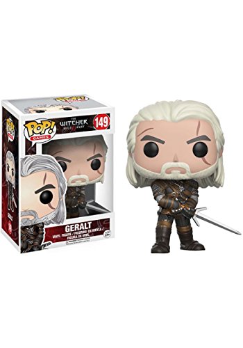 Funko 12134 POP Vinylfigur: The Witcher: Geralt, Mehrfarbig, Einheitsgröße von Funko