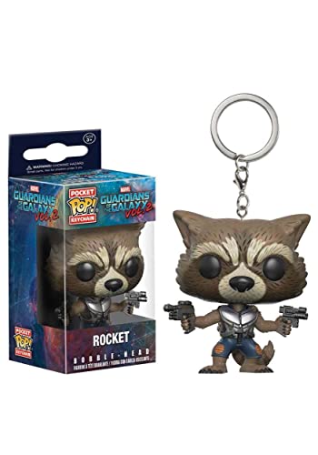 Funko 13217 Schlüsselanhänger Figur Marvel Guardians O/T Galaxy 2: Rocket von Funko