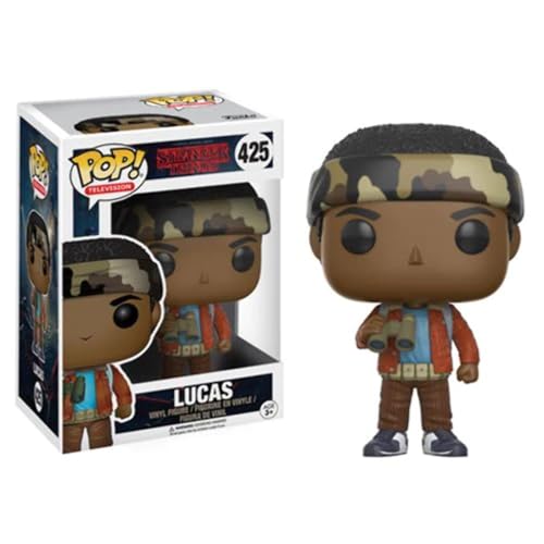 Funko Pop! Television: Stranger Things - Lucas Sinclair - Vinyl-Sammelfigur - Geschenkidee - Offizielle Handelswaren - Spielzeug Für Kinder und Erwachsene - TV Fans - Modellfigur Für Sammler von Funko