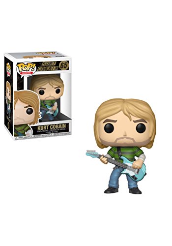 Funko 24777 Pop! Vinylfigur: Rocks: Kurt Cobain (Teen Spirit) von Funko