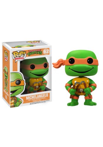 Funko 3345 POP! Vinylfigur: Teenage Mutant Ninja Turtle: Michelangelo von Funko