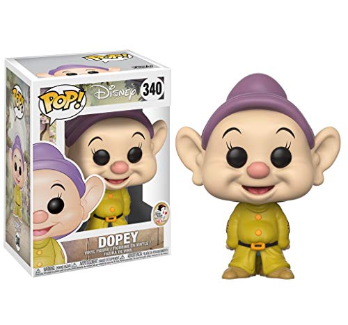 Funko 340 POP Actionfigur Disney: Snow White: Dopey, Modell sortiert, Yellow, One Size von Funko