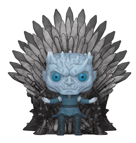 Funko POP!. Deluxe: Game 0: Night King Sitting On Throne, One Size - Game of Thrones - Vinyl-Sammelfigur - Geschenkidee - Offizielle Handelswaren - Spielzeug Für Kinder Und Erwachsene - TV Fans von Funko