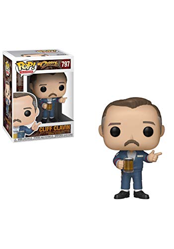 Funko Pop! TV: Cheers-Cliff Collectible Figure - Vinyl-Sammelfigur - Geschenkidee - Offizielle Handelswaren - Spielzeug Für Kinder und Erwachsene - TV Fans - Modellfigur Für Sammler und Display von Funko