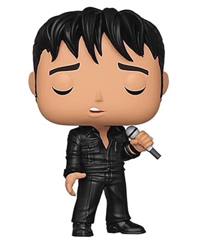 Funko Pop! Rocks: Elvis Presley-'68 Comeback Special - Vinyl-Sammelfigur - Geschenkidee - Offizielle Handelswaren - Spielzeug Für Kinder und Erwachsene - Music Fans - Modellfigur Für Sammler von Funko