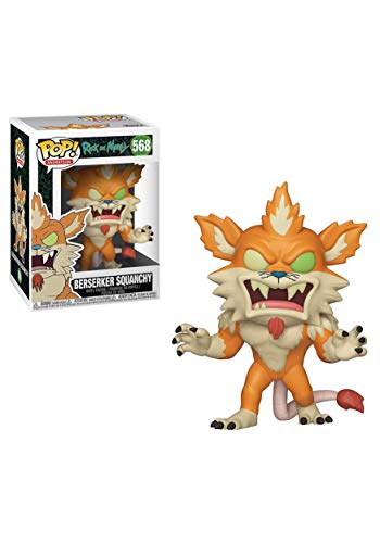 Funko Pop! Animation: Rick and Morty-Berserker Squanchy Collectible Figure - Vinyl-Sammelfigur - Geschenkidee - Offizielle Handelswaren - Spielzeug Für Kinder und Erwachsene - TV Fans von Funko