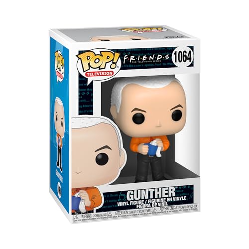 Funko Pop! TV: Friends-Gunther in Vest - 1/6 Quote Für Seltene Chase-Variantease - Vinyl-Sammelfigur - Geschenkidee - Offizielle Handelswaren - Spielzeug Für Kinder und Erwachsene - TV Fans von Funko