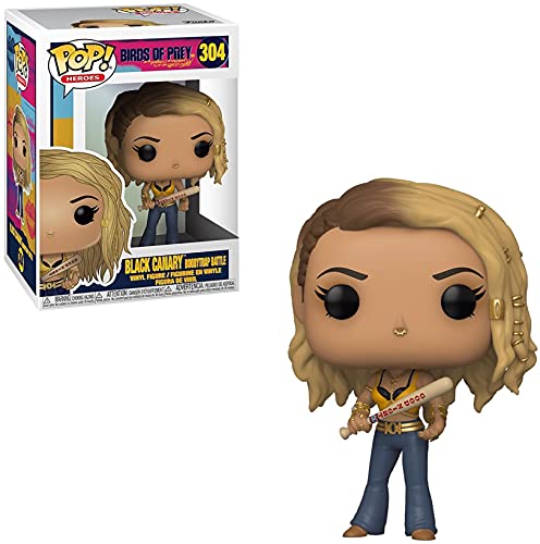 Funko Pop! Heroes: Birds of Prey-Black Canary - (Boobytrap Battle) - Vinyl-Sammelfigur - Geschenkidee - Offizielle Handelswaren - Spielzeug Für Kinder und Erwachsene - Movies Fans von Funko