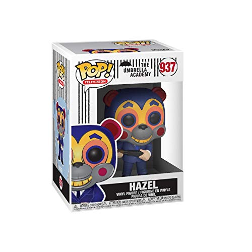 Funko Pop! TV: Umbrella Academy - Hazel mit Mask - Vinyl-Sammelfigur - Geschenkidee - Offizielle Handelswaren - Spielzeug Für Kinder und Erwachsene - TV Fans - Modellfigur Für Sammler und Display von Funko