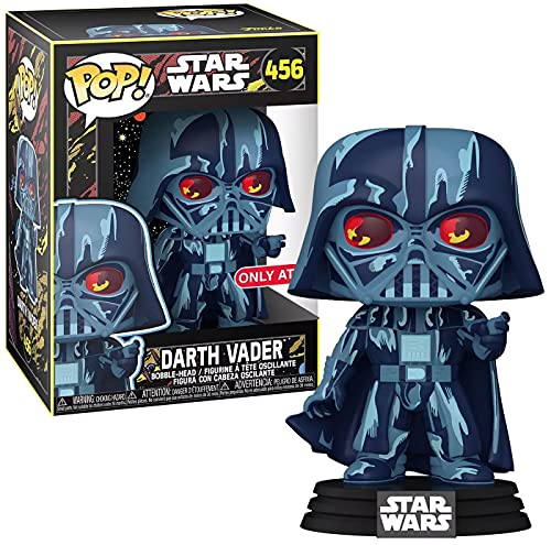 Funko Pop Star Wars Darth Vader Retro #456 Pop Exclusive Edition – Pop Figur Star Wars von Funko