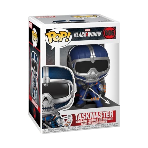 Funko Pop! Marvel: Black Widow – Taskmaster mit Bow - Vinyl-Sammelfigur - Geschenkidee - Offizielle Handelswaren - Spielzeug Für Kinder und Erwachsene - Movies Fans - Modellfigur Für Sammler von Funko