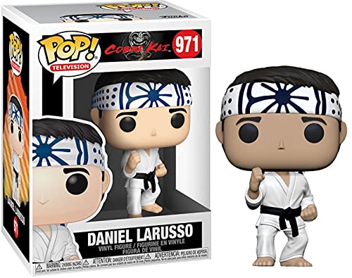 Funko Pop! TV: Cobra Kai - Daniel LaRusso - Vinyl-Sammelfigur - Geschenkidee - Offizielle Handelswaren - Spielzeug Für Kinder und Erwachsene - TV Fans - Modellfigur Für Sammler und Display von Funko