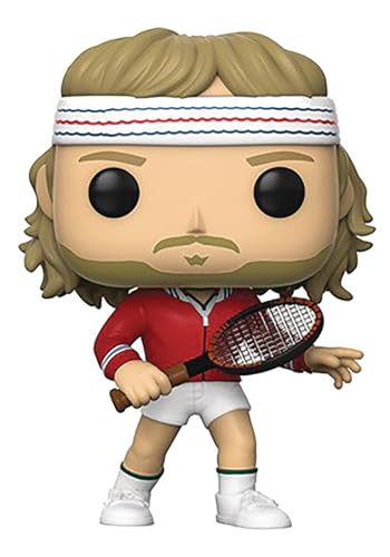 Funko Pop! Tennis Legends-Björn Bjorn Borg - Vinyl-Sammelfigur - Geschenkidee - Offizielle Handelswaren - Spielzeug Für Kinder und Erwachsene - Sports Fans - Modellfigur Für Sammler und Display von Funko