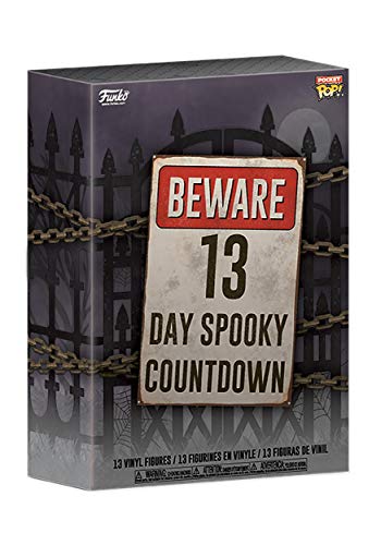 Funko Advent Calendar: Pocket POP! 13 - Featuring Classics from Beetlejuice, Freddy Krueger, The Shining and The Exorcist and More - Day Spooky Countdown - 13 Tage Voller Überraschungen - Mystery Box von Funko