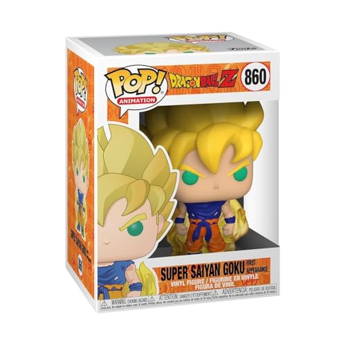 Funko Pop! Animation: Dragon Ball Z S8-Super Saiyan Goku - (First Appearance) Dragonball SS - Vinyl-Sammelfigur - Geschenkidee - Offizielle Handelswaren - Spielzeug Für Kinder und Erwachsene von Funko