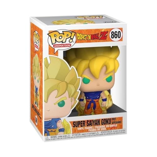 Funko Pop! Animation: Dragon Ball Z S8-Super Saiyan Goku - (First Appearance) Dragonball SS - Vinyl-Sammelfigur - Geschenkidee - Offizielle Handelswaren - Spielzeug Für Kinder und Erwachsene von Funko