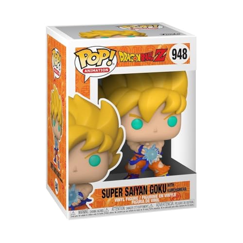 Funko Pop! Animation: DBZ S9- SS Goku mit Kamehameha Wave - Dragon Ball Z - Vinyl-Sammelfigur - Geschenkidee - Offizielle Handelswaren - Spielzeug Für Kinder und Erwachsene - Anime Fans von Funko