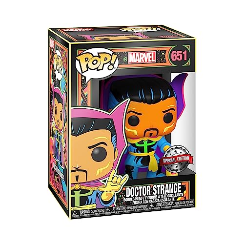 Funko Pop! Marvel: Black Light - Dr. Doctor Strange - Marvel Comics - Vinyl-Sammelfigur - Geschenkidee - Offizielle Handelswaren - Spielzeug Für Kinder und Erwachsene - Comic Books Fans von Funko