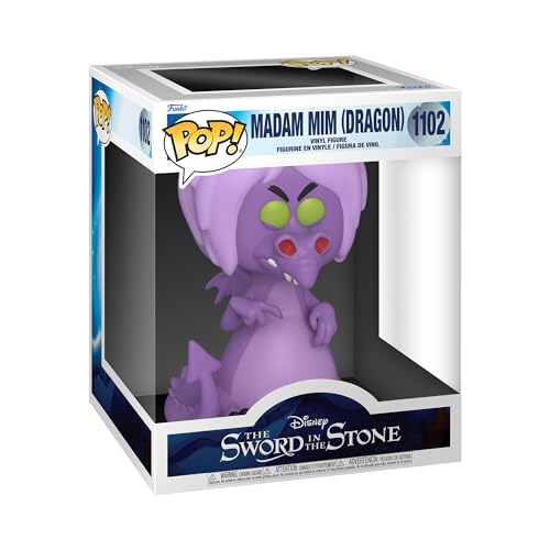 Funko Pop! Disney: Sits - 6" Madam Mim As Dragon - 1/6 Quote Für Seltene Chase-Variantease - Sword in The Stone - Vinyl-Sammelfigur - Geschenkidee - Offizielle Handelswaren - Movies Fans von Funko