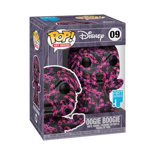 Funko Pop! Disney: The Nightmare Before Christmas-Oogie Boogie - (Artist's Series) mit Case - Vinyl-Sammelfigur Inklusive Premium-Kunststoffschutz-Box - Geschenkidee - Offizielle Handelswaren von Funko