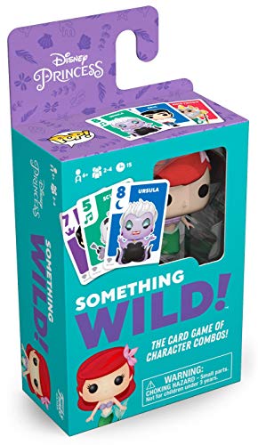 Funko 49353 Board Games 49353 Signature Something Wild Card Game-The Little Mermaid, Multicolour von Funko