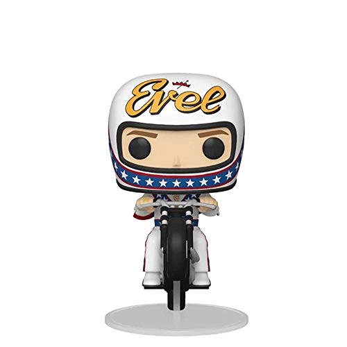 Funko 49942 POP Rides: Evel Knievel on Motorcycle, Multicolour, Standard von Funko