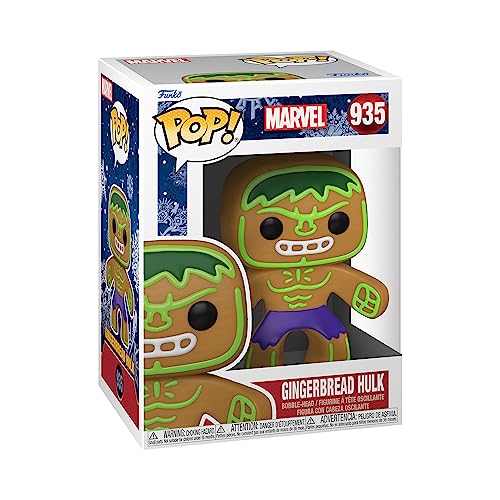 Funko Pop! Marvel: Holiday - Hulk - Marvel Comics - Vinyl-Sammelfigur - Geschenkidee - Offizielle Handelswaren - Spielzeug Für Kinder und Erwachsene - Comic Books Fans - Modellfigur Für Sammler von Funko