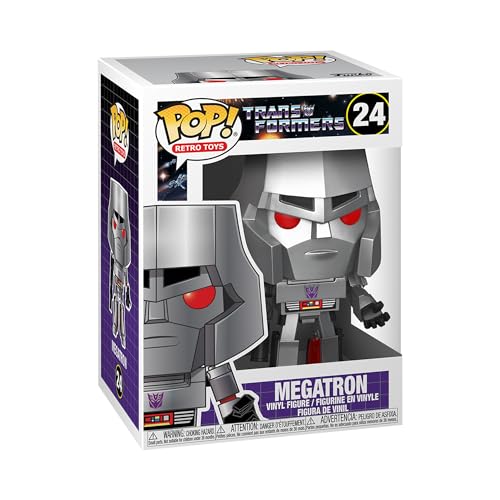 Funko Pop! Vinyl: Transformers-Megatron Retro - Vinyl-Sammelfigur - Geschenkidee - Offizielle Handelswaren - Spielzeug Für Kinder und Erwachsene - TV Fans - Modellfigur Für Sammler und Display von Funko