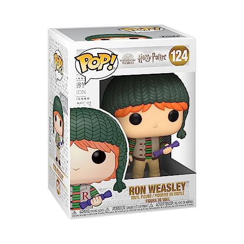 Funko Pop! Harry Potter: Holiday - Hermione Granger - Ron Weasley 1 - Hermine Granger - Vinyl-Sammelfigur - Geschenkidee - Offizielle Handelswaren - Spielzeug Für Kinder und Erwachsene von Funko