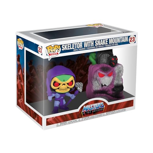 Funko Pop! Town: Masters of The Universe - Snake Mountain mit Skeletor - Vinyl-Sammelfigur - Geschenkidee - Offizielle Handelswaren - Spielzeug Für Kinder und Erwachsene - TV Fans von Funko