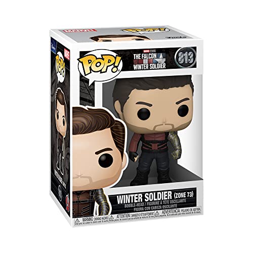 Funko Pop! Marvel: The Falcon & Winter Soldier - Winter Soldier - The Falcon and The Winter Soldier - Vinyl-Sammelfigur - Geschenkidee - Offizielle Handelswaren - Spielzeug Für Kinder und Erwachsene von Funko