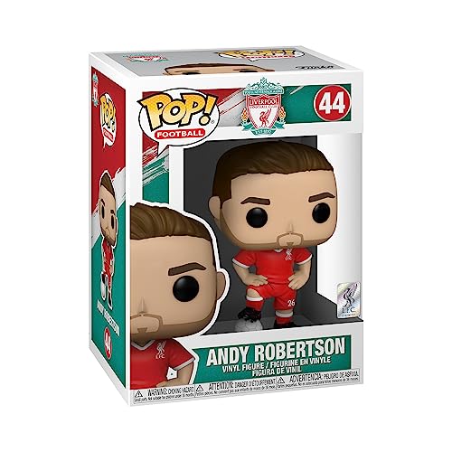 Funko Pop! Football: Liverpool - Andy Robertson - Liverpool FC - Vinyl-Sammelfigur - Geschenkidee - Offizielle Handelswaren - Spielzeug Für Kinder und Erwachsene - Sports Fans von Funko