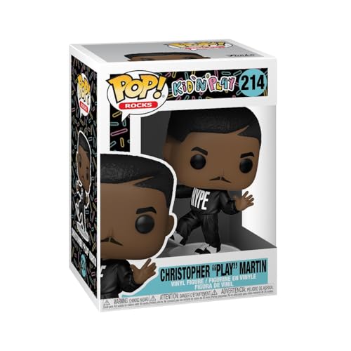 Funko Pop! Rocks: Kid 'N Play Vinyl - Christopher Play Martin - Kid N Play - Vinyl-Sammelfigur - Geschenkidee - Offizielle Handelswaren - Spielzeug Für Kinder und Erwachsene - Music Fans von Funko