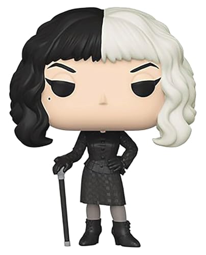 Funko Pop! Disney: Cruella De Vil - Cruella De Vil in Checkered Black - Vinyl-Sammelfigur - Geschenkidee - Offizielle Handelswaren - Spielzeug Für Kinder und Erwachsene - Movies Fans von Funko