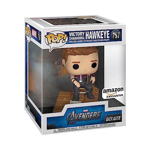 Funko Pop! Deluxe: Marvel - Hawkeye Shawarma - Avengers - Amazon-Exklusiv - Vinyl-Sammelfigur - Geschenkidee - Offizielle Handelswaren - Spielzeug Für Kinder und Erwachsene - Movies Fans von Funko