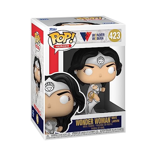 Funko POP! Heroes: WW 80th-Wonder Woman - (White Lantern) - DC Comics - Vinyl-Sammelfigur - Geschenkidee - Offizielle Handelswaren - Spielzeug Für Kinder und Erwachsene - Comic Books Fans von Funko