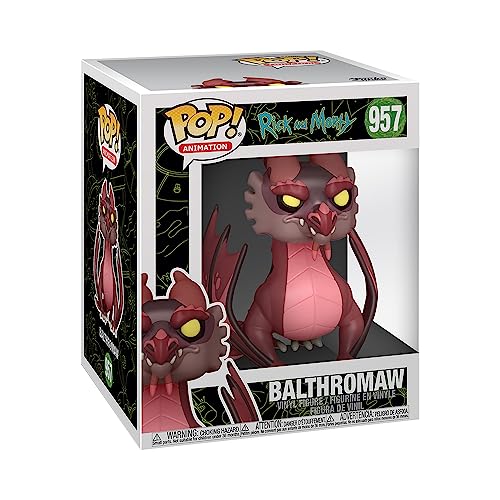 Funko Pop! Super: Rick & Morty - Balthrowmaw - Balthromaw Rick and Morty 6 - Vinyl-Sammelfigur - Geschenkidee - Offizielle Handelswaren - Spielzeug Für Kinder und Erwachsene - TV Fans von Funko