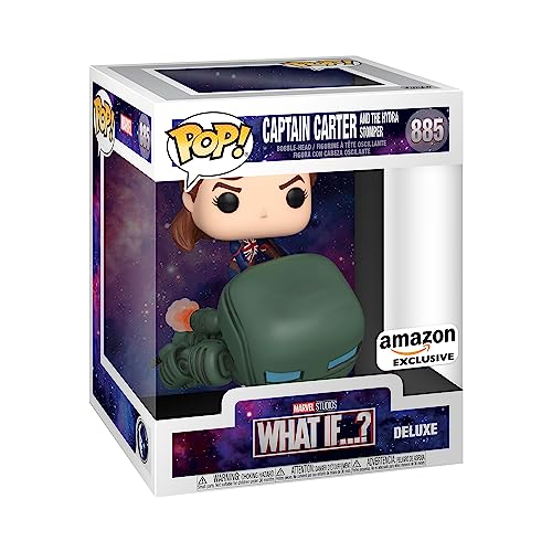 Funko Pop! Deluxe: Year of The Shield - Hydra mit Captain Peggy Carter - Marvel Comics - Amazon-Exklusiv - Vinyl-Sammelfigur - Geschenkidee - Offizielle Handelswaren - Comic Books Fans von Funko