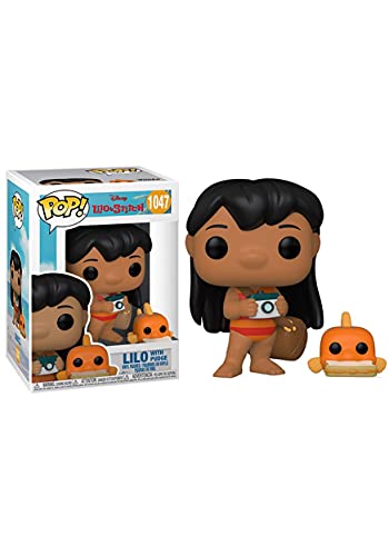 Funko POP! and Buddy: Lilo with Pudge - Lilo and Stitch - Vinyl-Sammelfigur - Geschenkidee - Offizielle Handelswaren - Spielzeug Für Kinder und Erwachsene - Movies Fans - Modellfigur Für Sammler von Funko